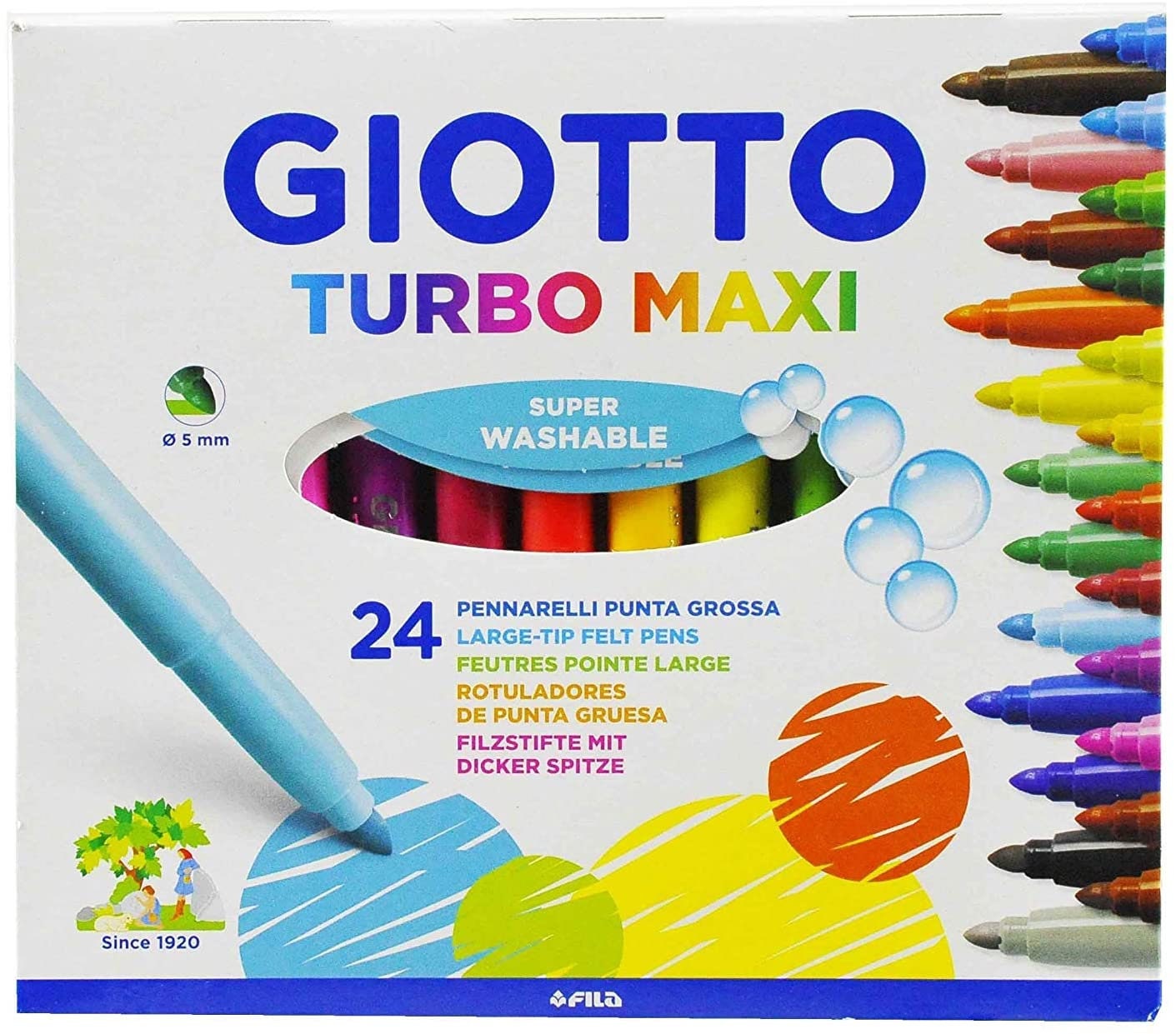 Giotto Turbo Color 24 pennarelli - AB Company
