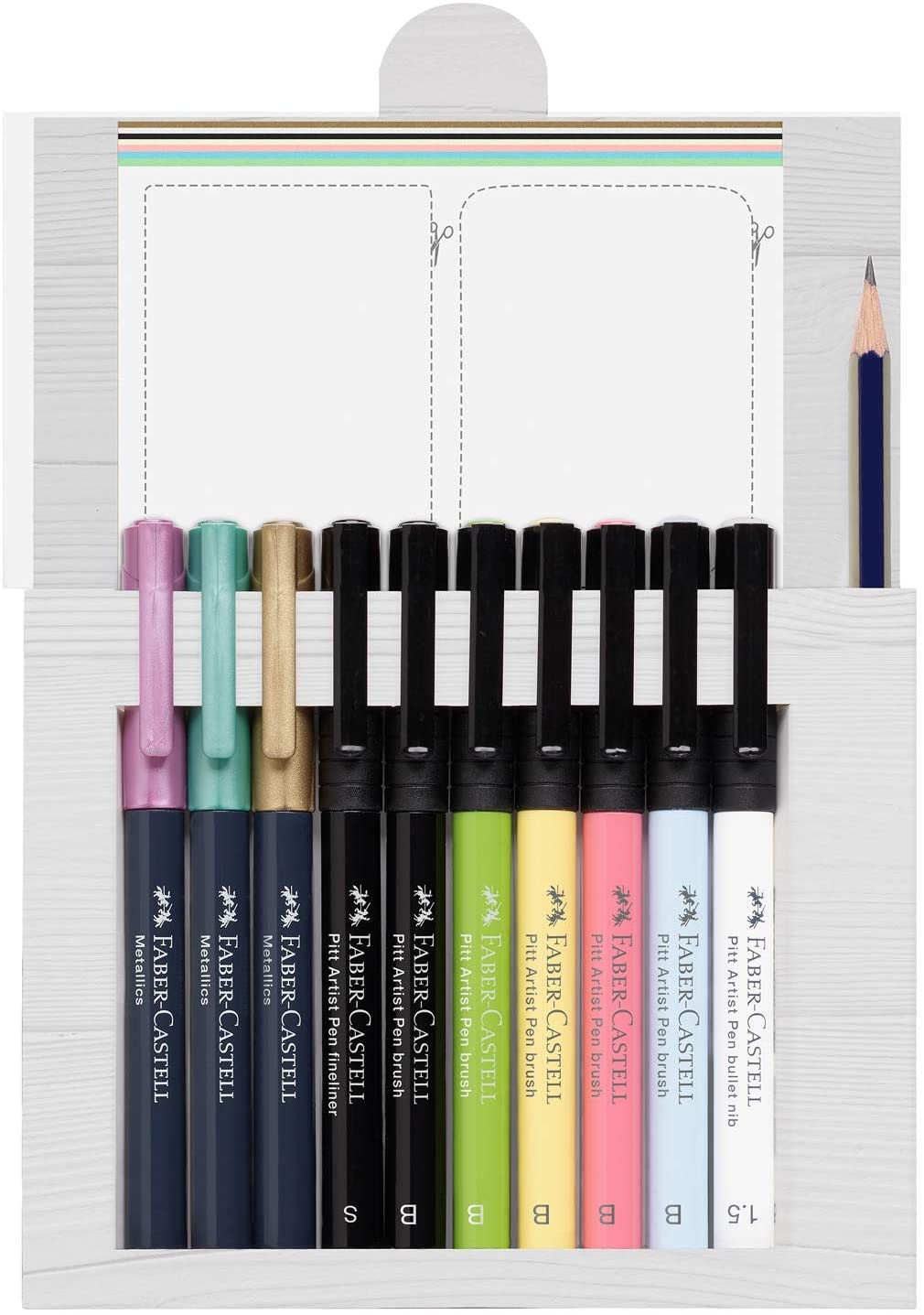 Faber-Castell Pencil Pen Pitt Artist Pen Lettering Starter Set FC26711 –  ATALONDON
