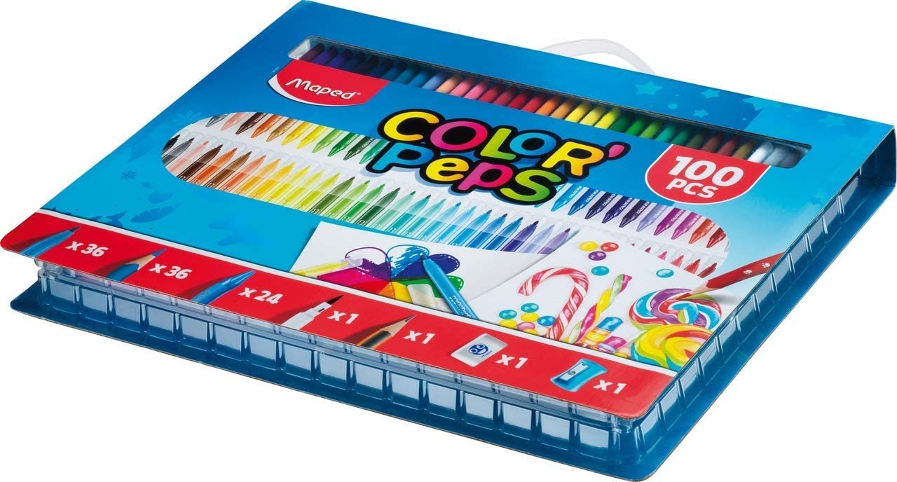 Maped Color'Peps Duo Colouring Pencils - 24 colours (Pack of 12) – ATALONDON